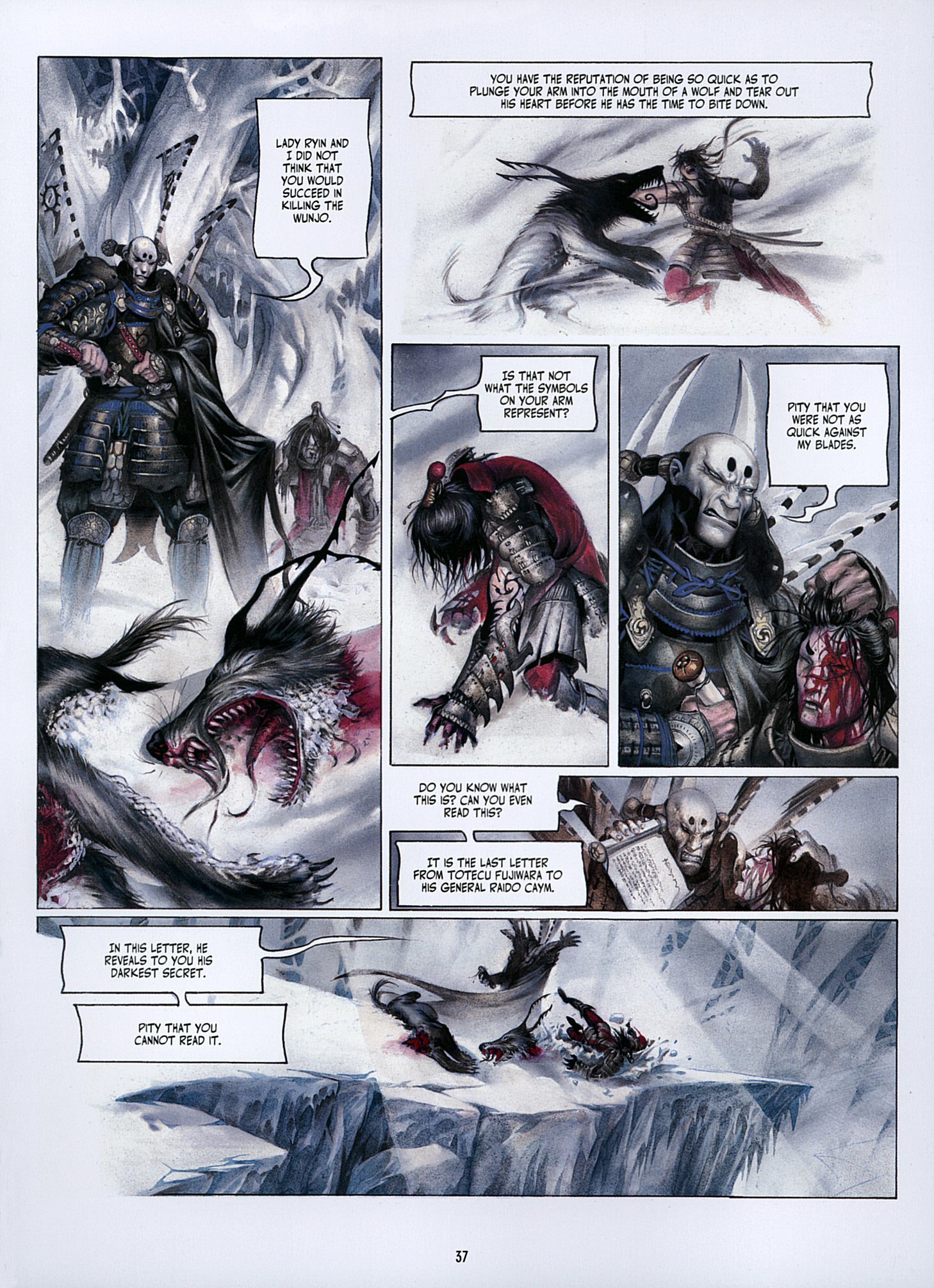 Read online Legend of the Scarlet Blades comic -  Issue # TPB - 38