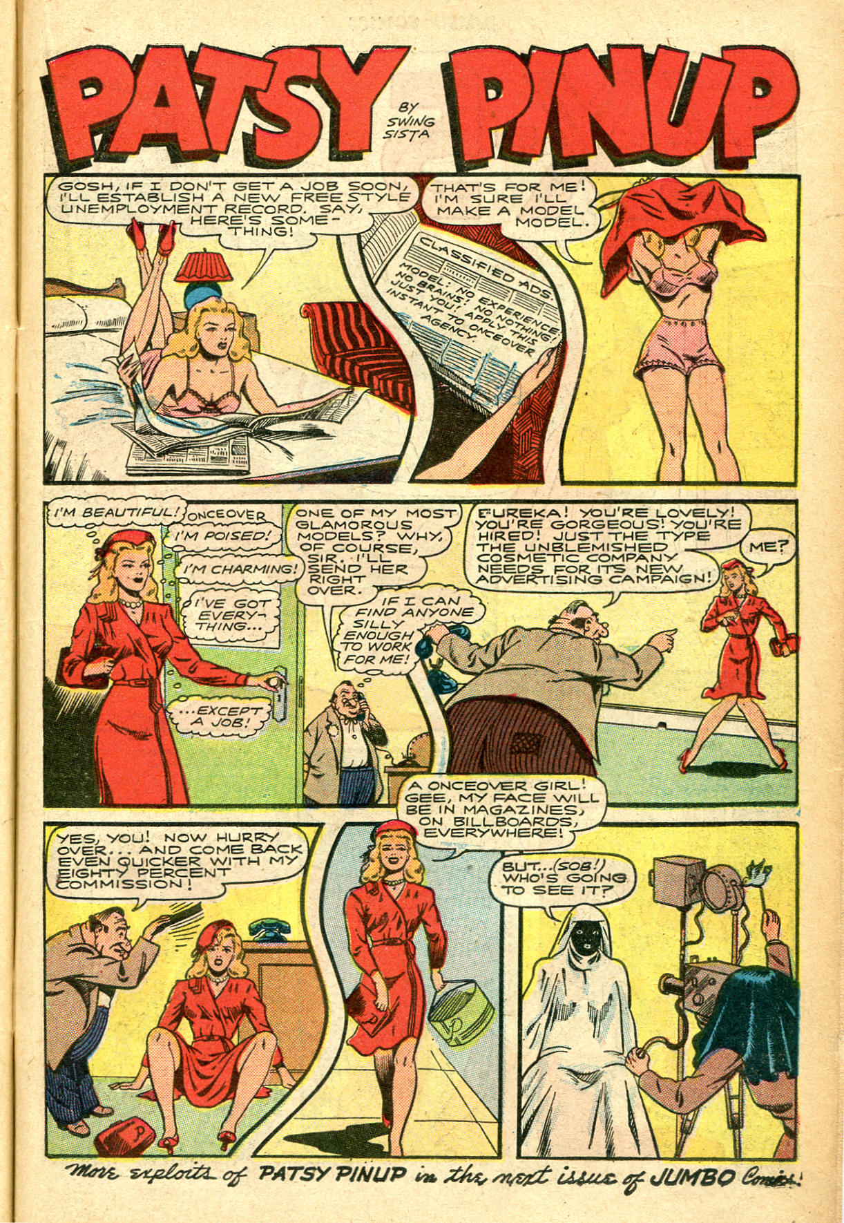 Read online Jumbo Comics comic -  Issue #92 - 23