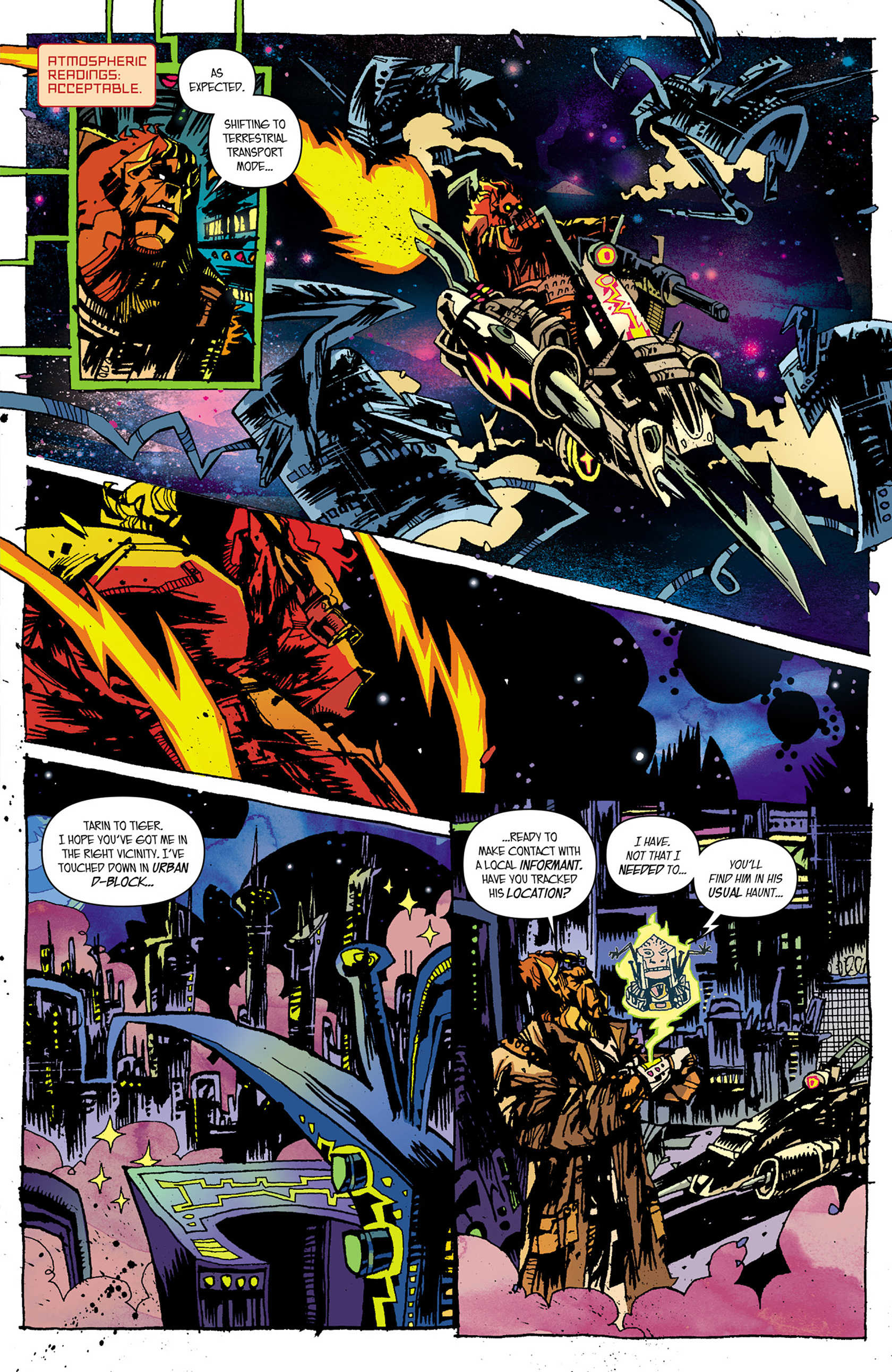 Read online Captain Victory and the Galactic Rangers (2014) comic -  Issue #3 - 11