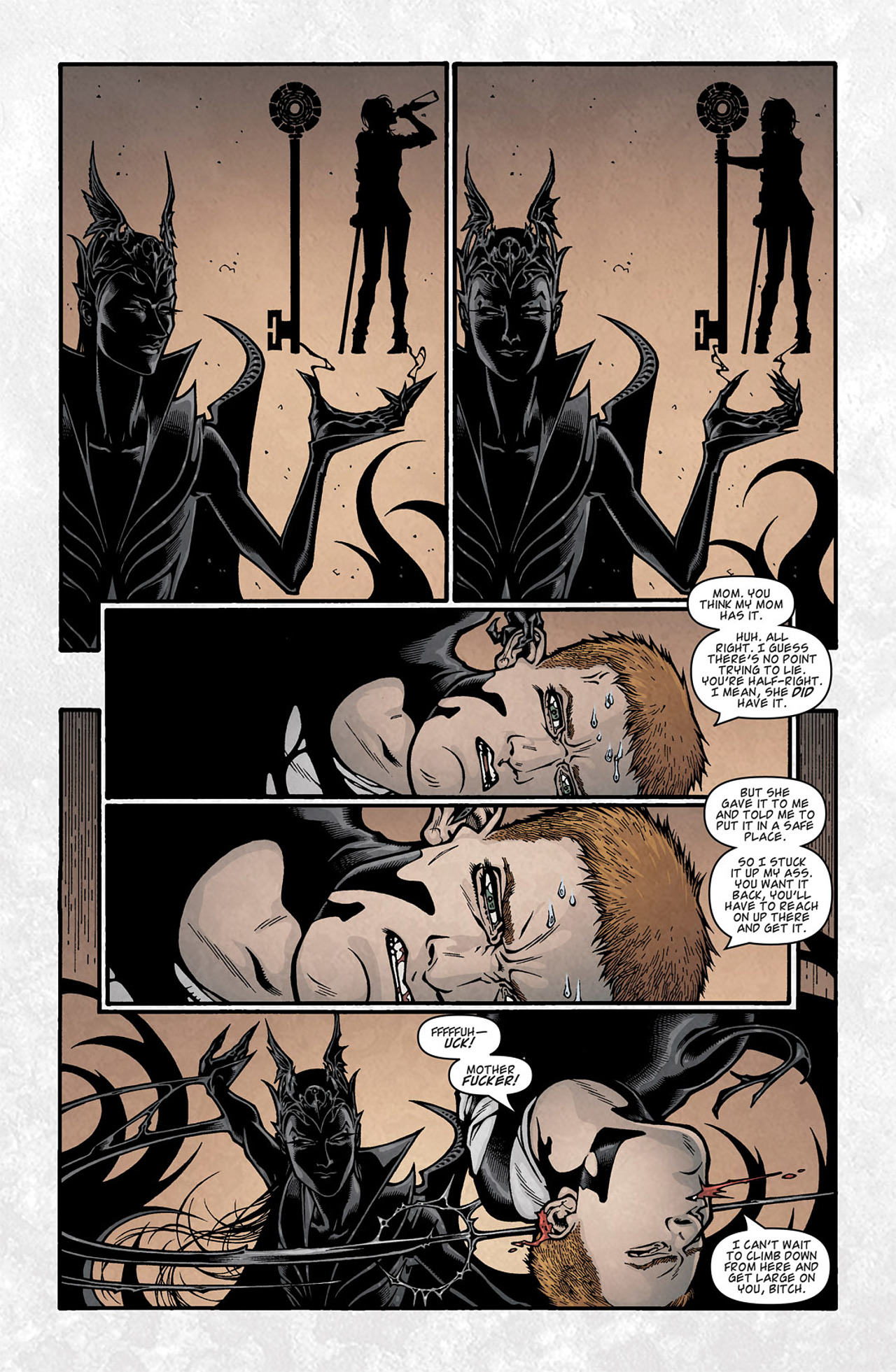 Read online Locke & Key: Crown of Shadows comic -  Issue #4 - 12