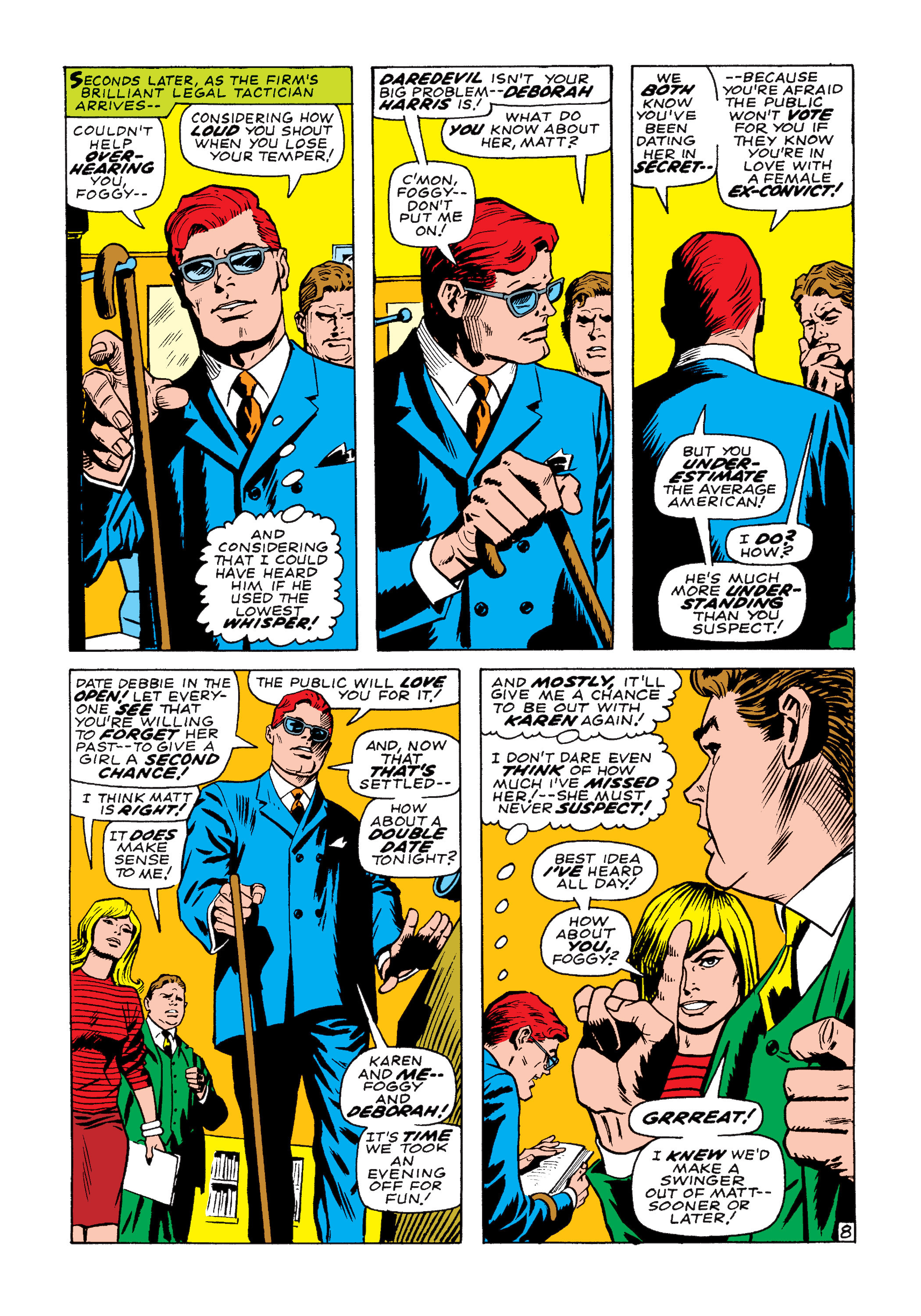 Read online Marvel Masterworks: Daredevil comic -  Issue # TPB 4 (Part 2) - 61