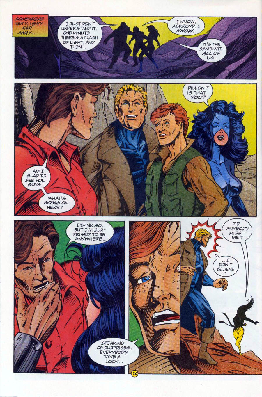 Read online Ex-Mutants comic -  Issue #16 - 20