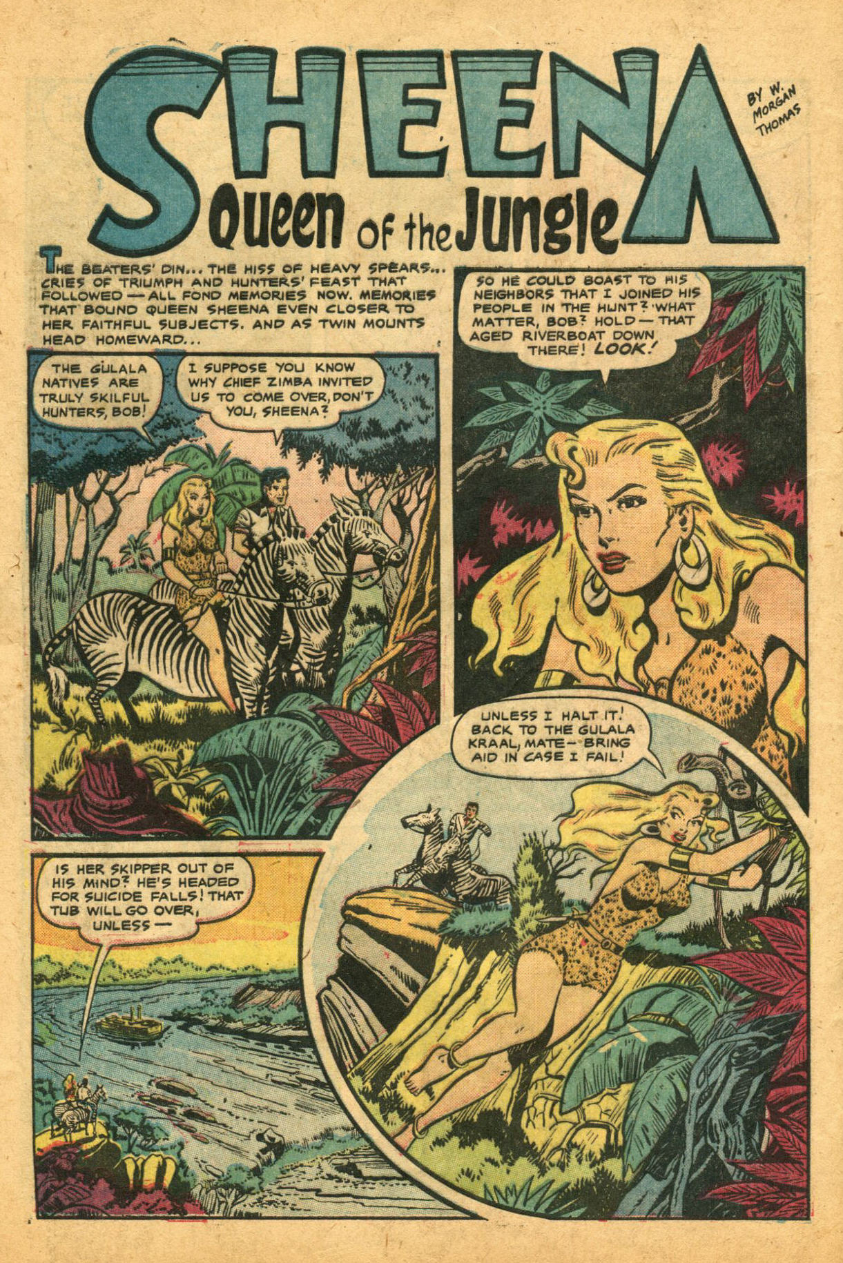 Read online Sheena, Queen of the Jungle (1942) comic -  Issue #12 - 28