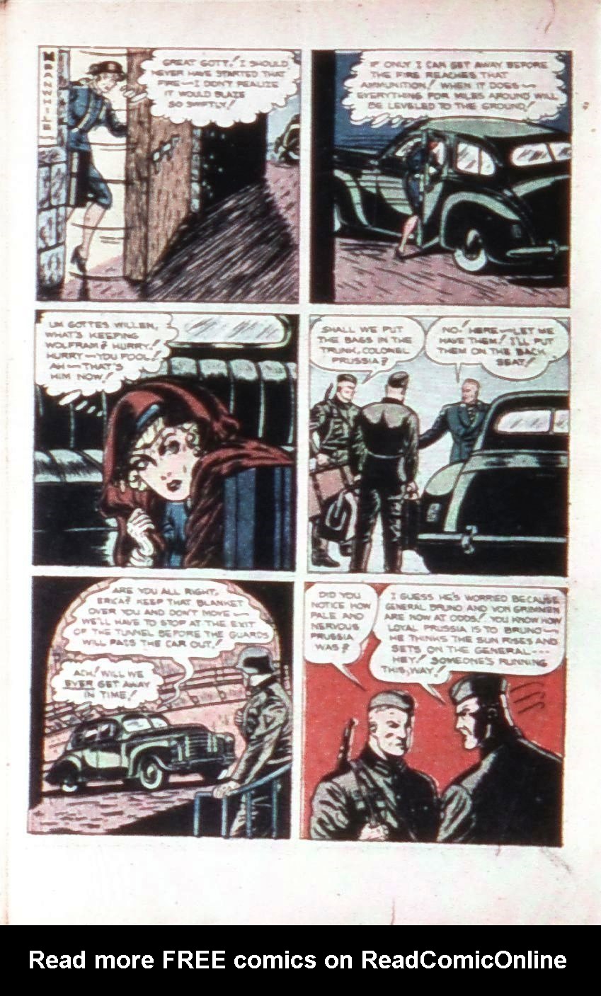 Read online Miss Fury (1942) comic -  Issue #6 - 42