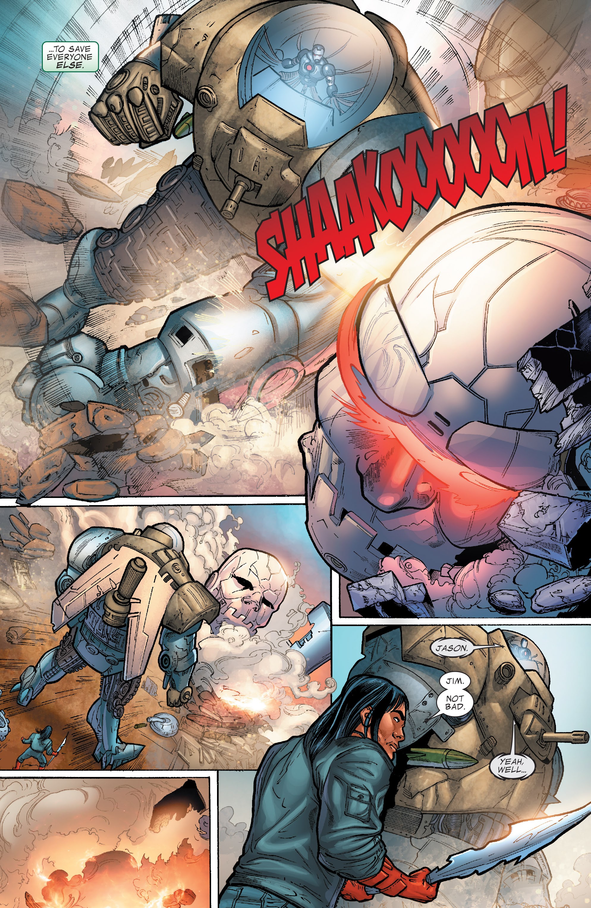 Read online War Machine (2009) comic -  Issue #7 - 15