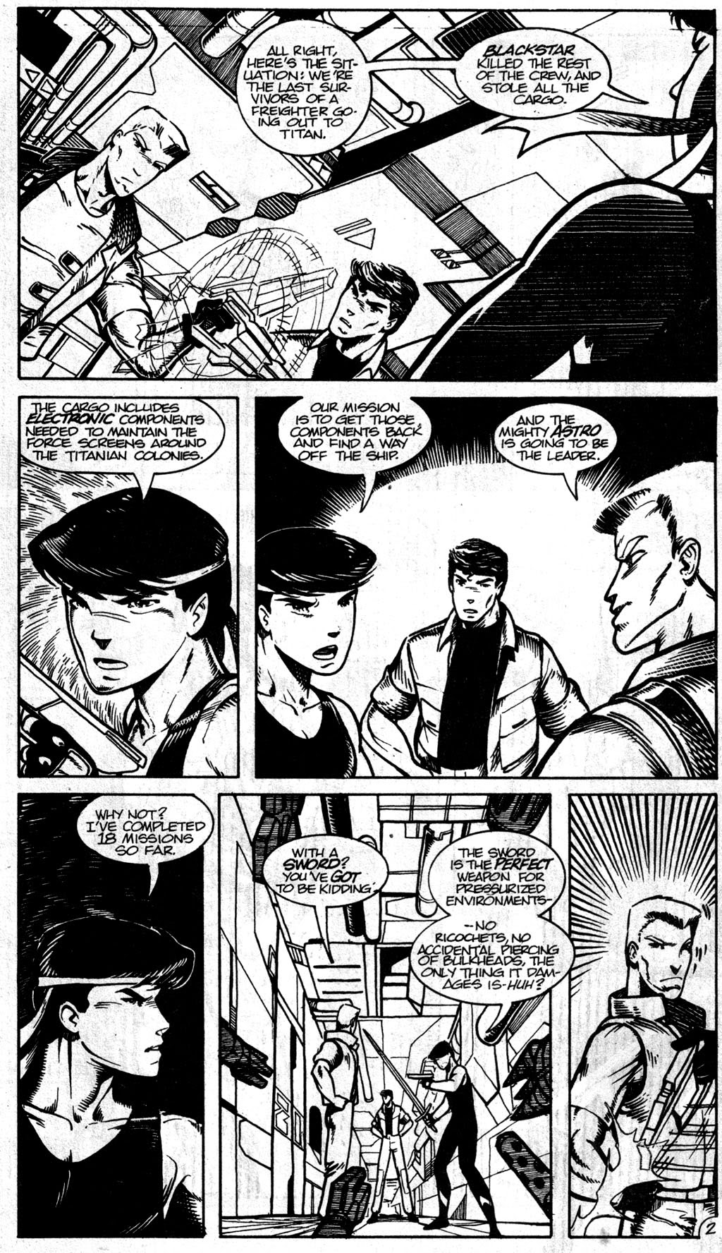 Read online Tom Corbett Space Cadet (1990) comic -  Issue #2 - 4