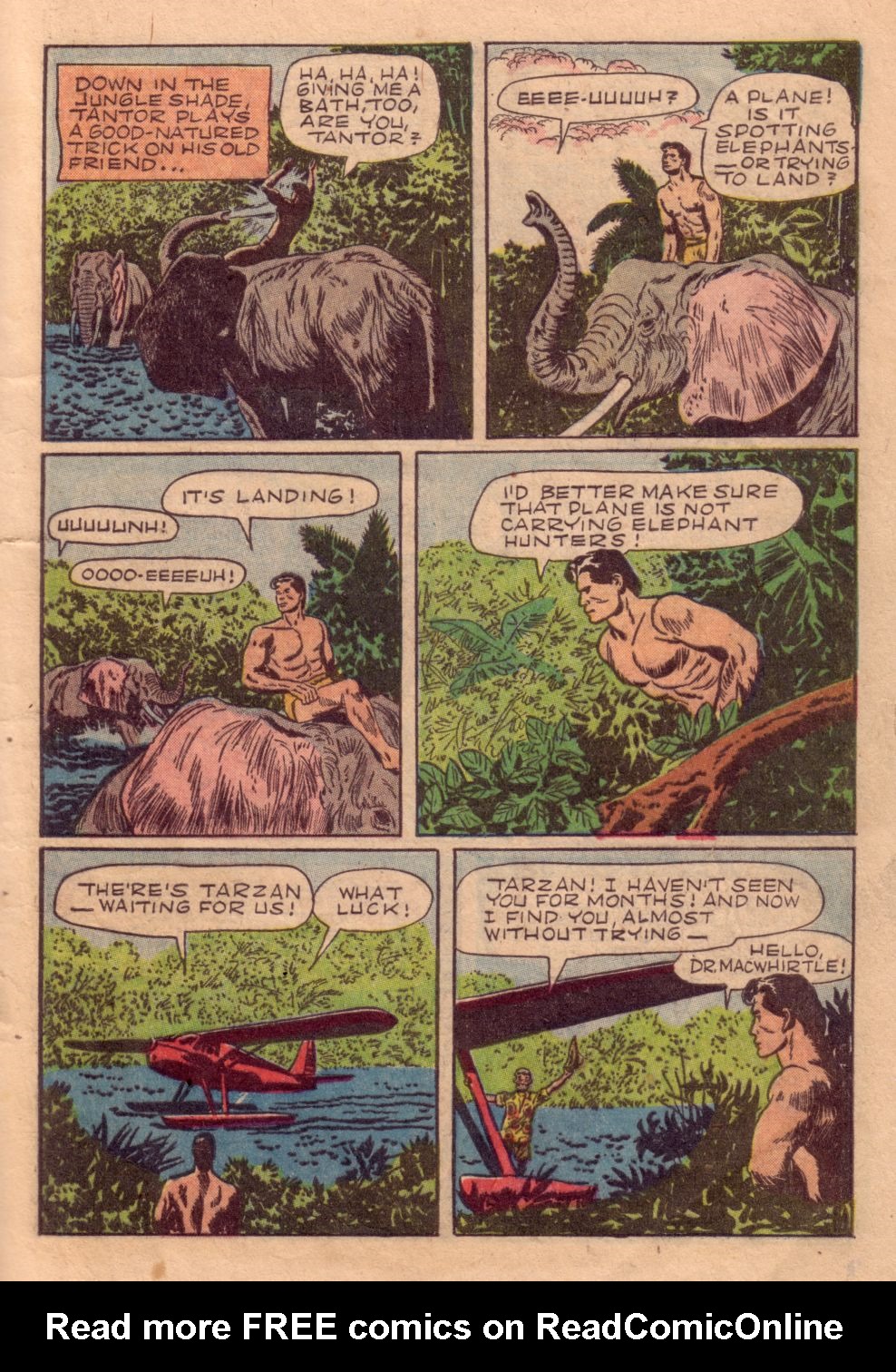 Read online Tarzan (1948) comic -  Issue #40 - 5
