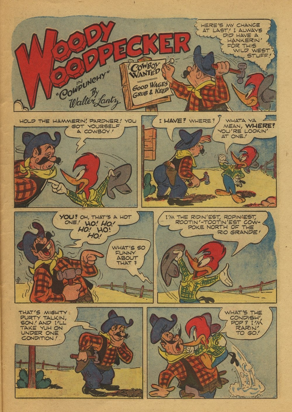 Read online Walter Lantz Woody Woodpecker (1952) comic -  Issue #23 - 27