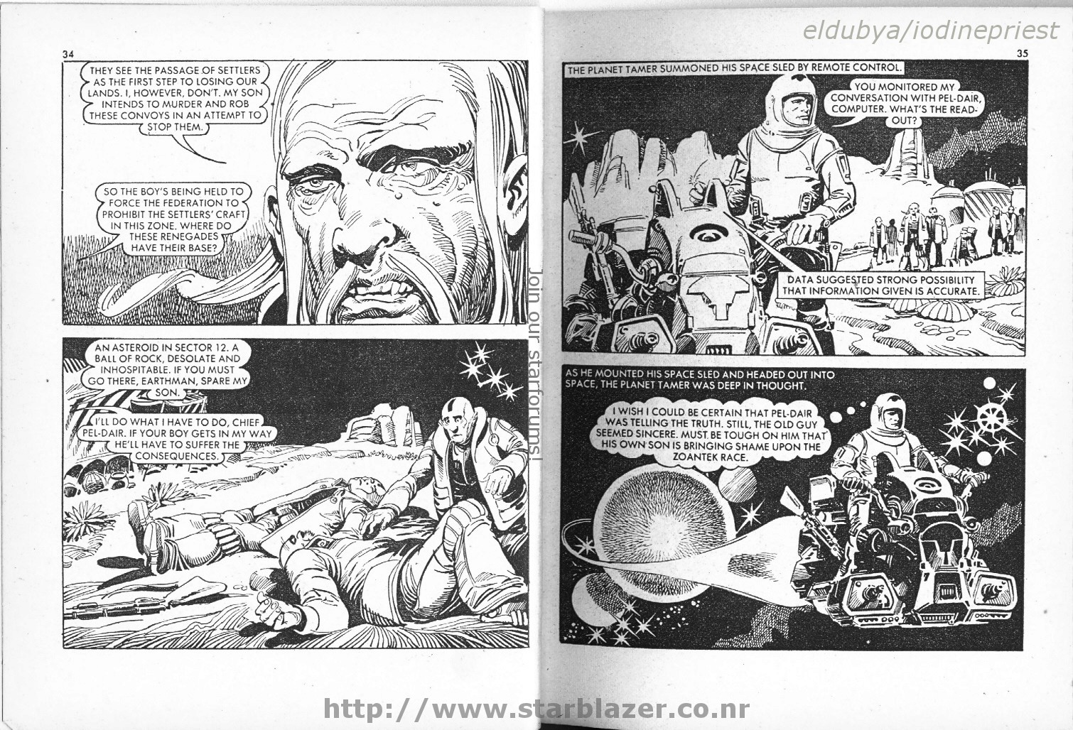 Read online Starblazer comic -  Issue #40 - 19