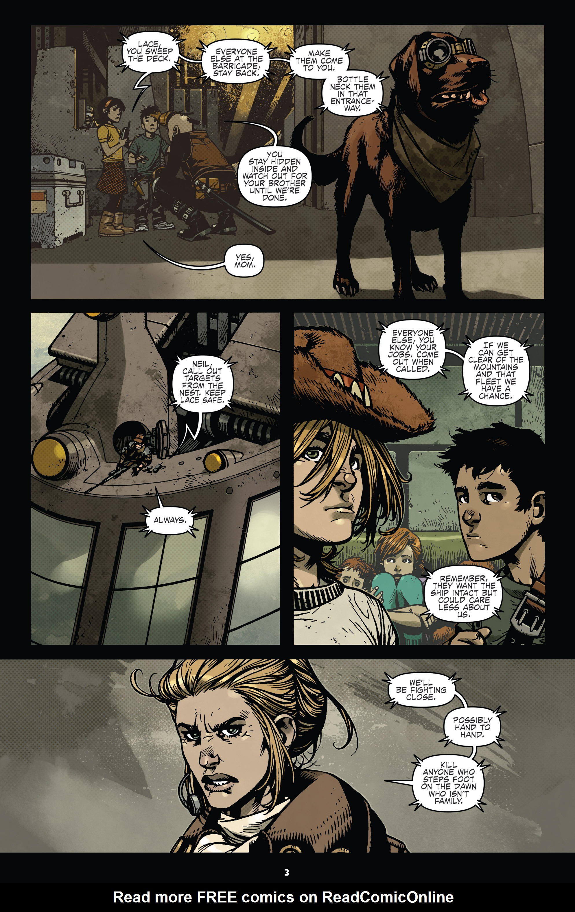 Read online Wild Blue Yonder comic -  Issue #5 - 5