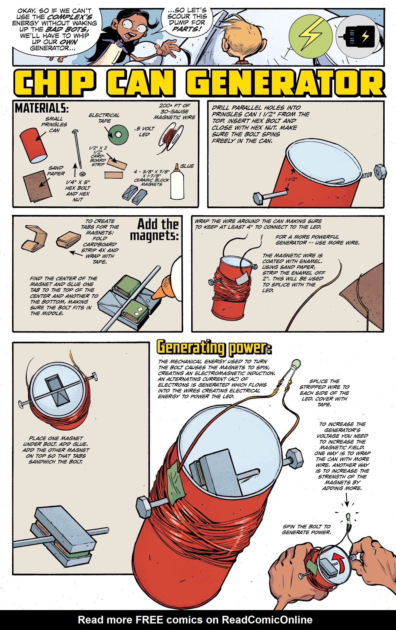 Read online Howtoons [Re]Ignition comic -  Issue #5 - 19