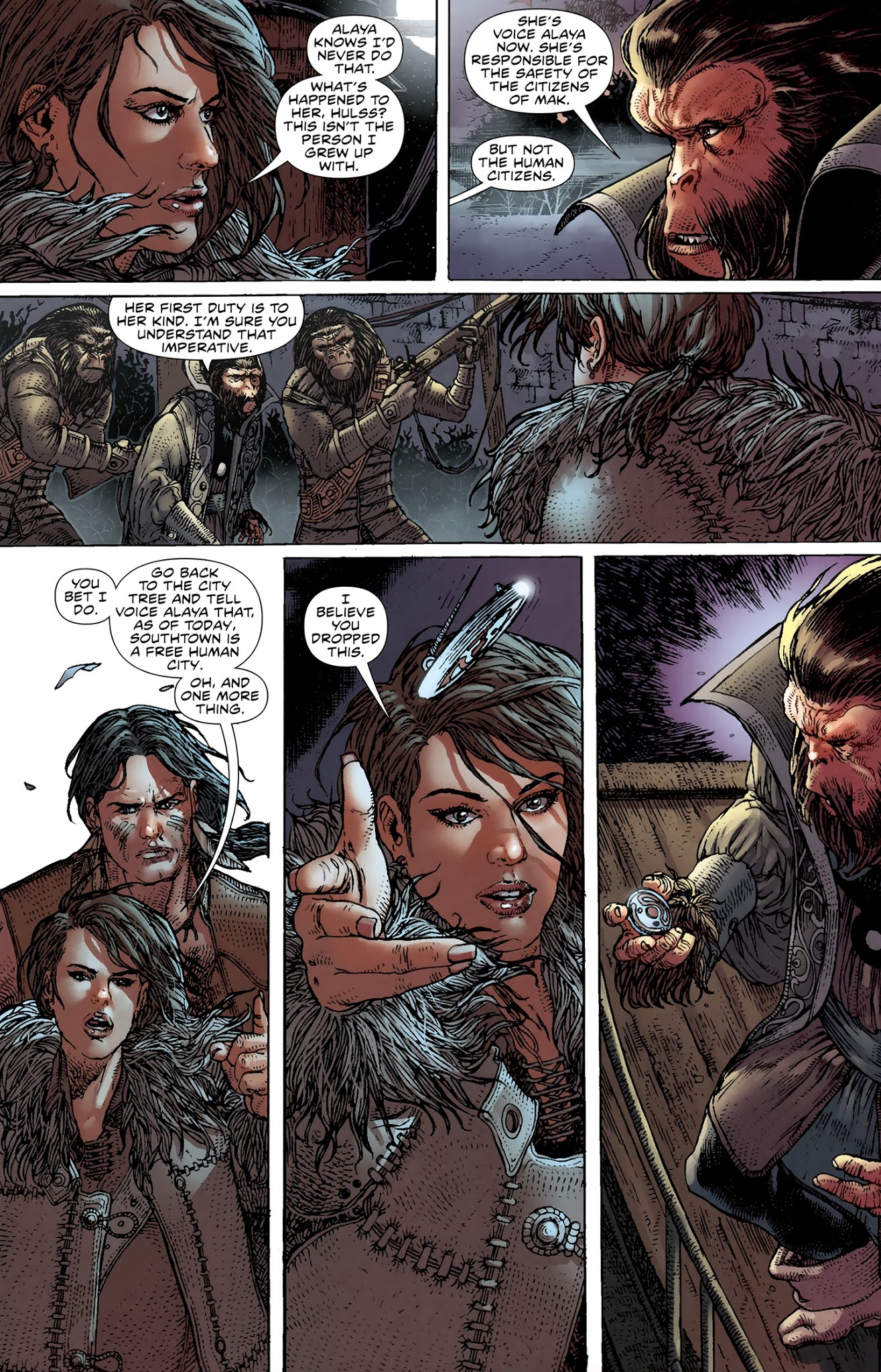 Read online Planet of the Apes (2011) comic -  Issue #8 - 7