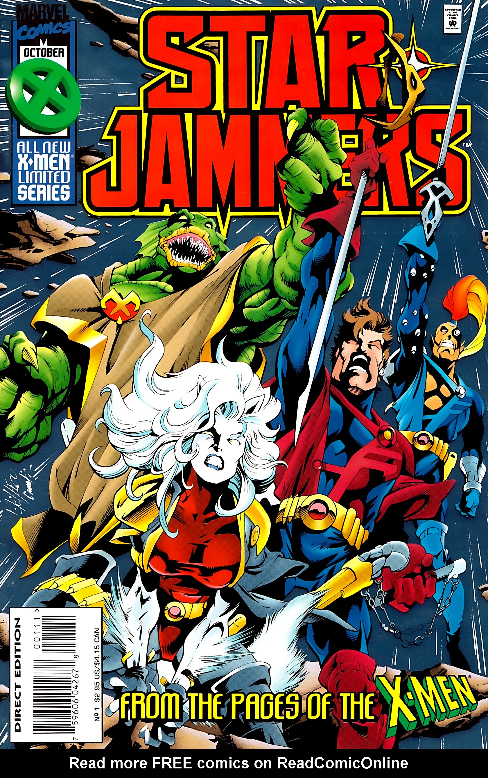 Read online Starjammers (1995) comic -  Issue #1 - 1