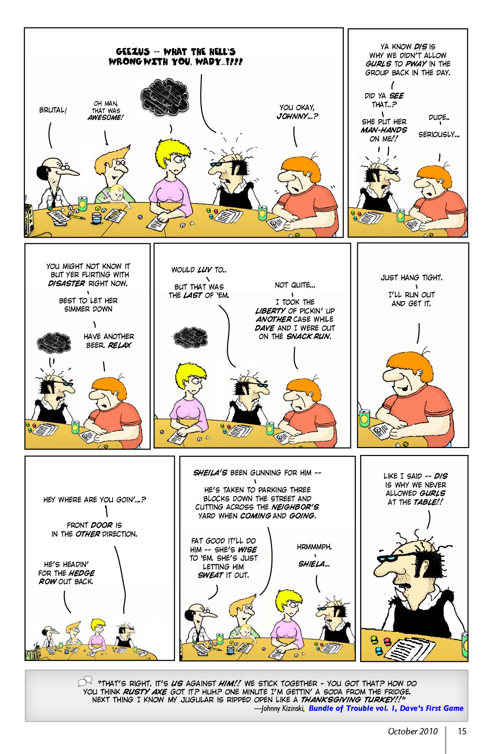 Read online Knights of the Dinner Table comic -  Issue #168 - 17