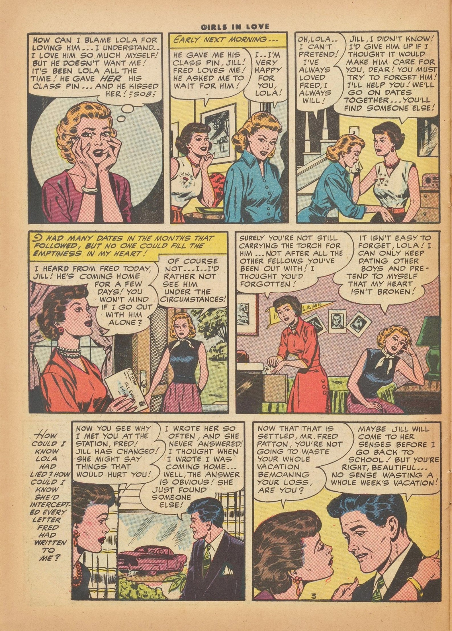 Read online Girls in Love (1955) comic -  Issue #51 - 30