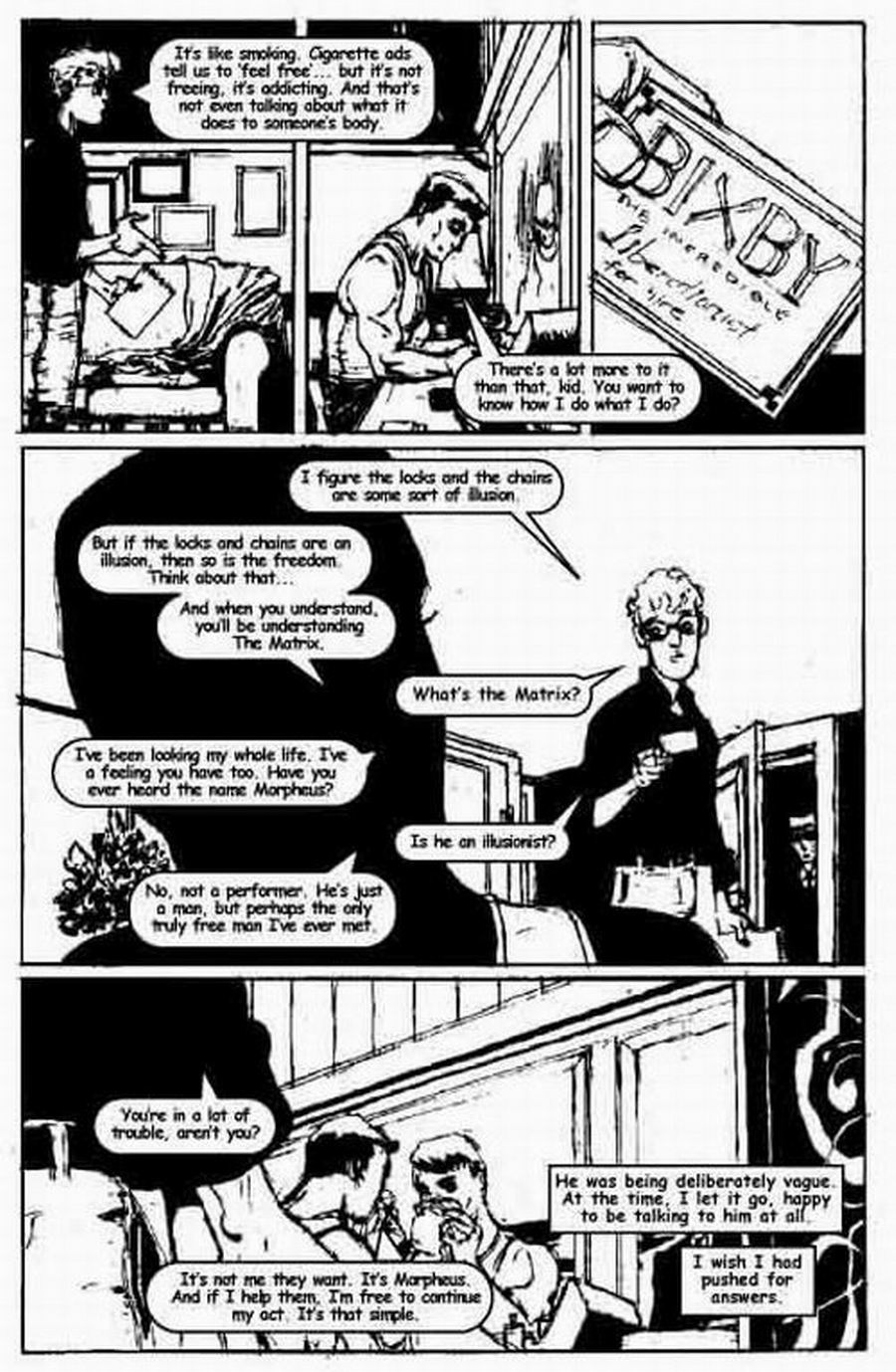 Read online The Matrix Comics comic -  Issue # TPB 2 - 9