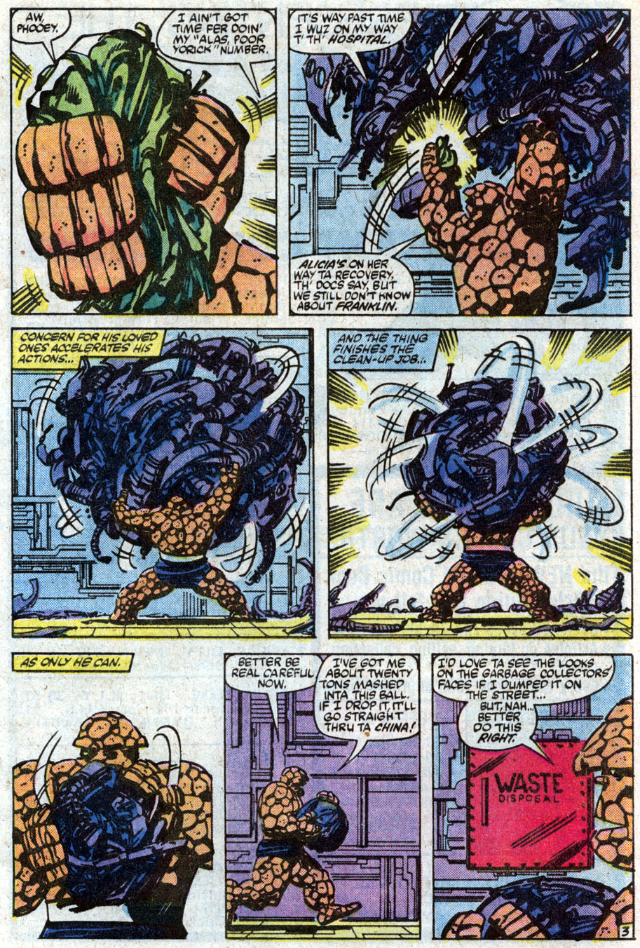 Read online The Thing comic -  Issue #2 - 4