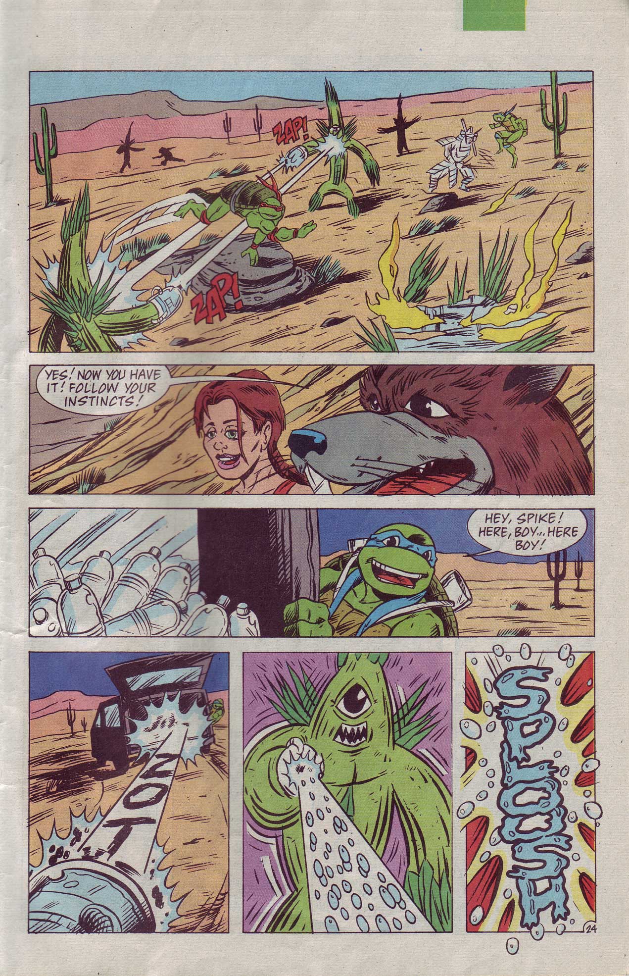 Read online Teenage Mutant Ninja Turtles Adventures (1989) comic -  Issue # _Special 10 - 34