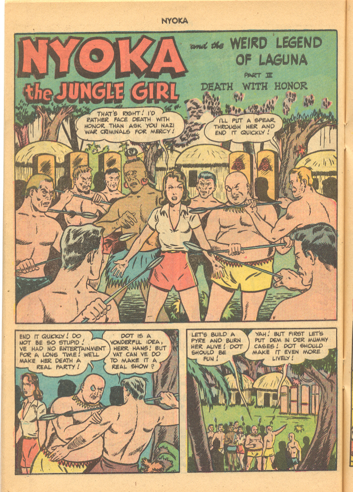 Read online Nyoka the Jungle Girl (1945) comic -  Issue #33 - 22
