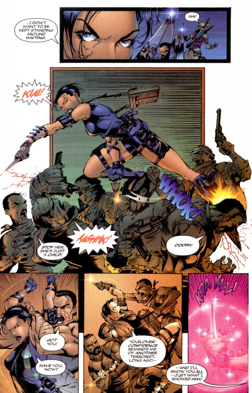 Read online Cyberforce Origins comic -  Issue #1 - 16