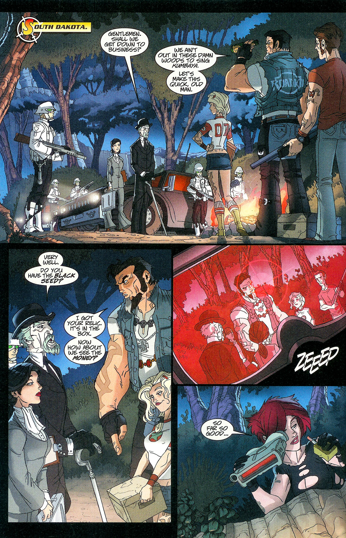 Read online Danger Girl: Back in Black comic -  Issue #3 - 10