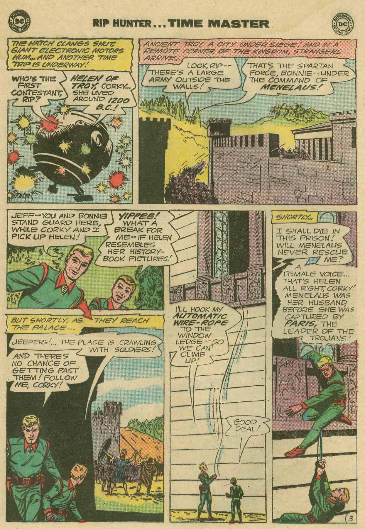 Read online Rip Hunter...Time Master comic -  Issue #21 - 5