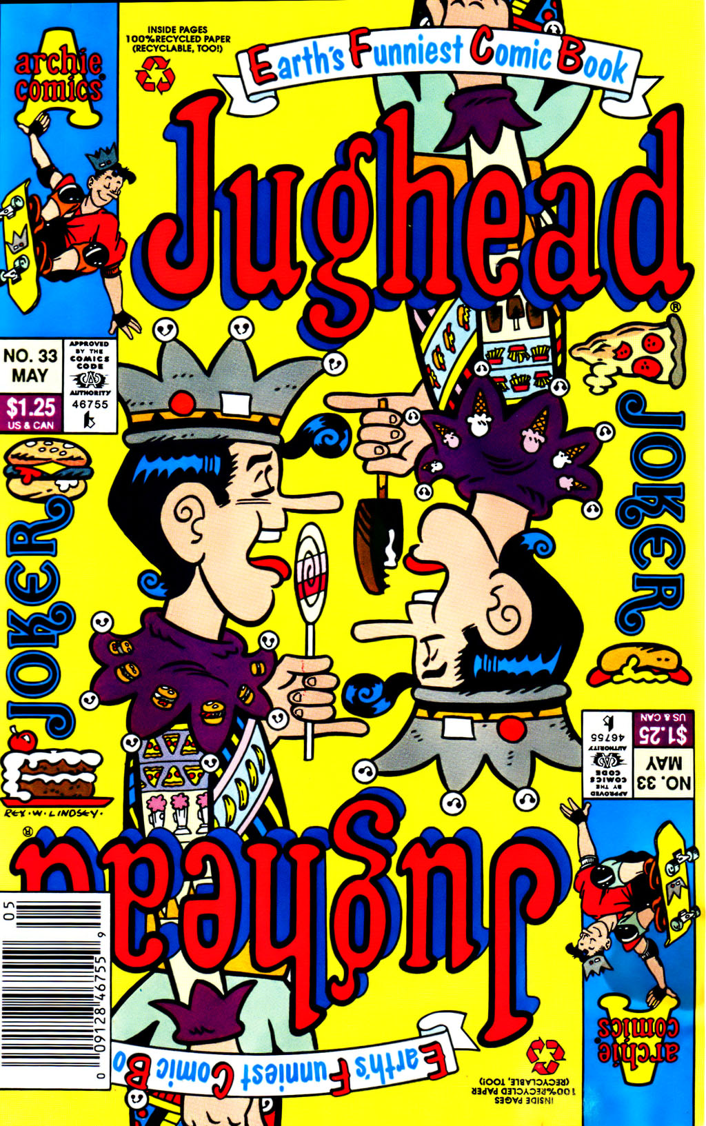 Read online Jughead (1987) comic -  Issue #33 - 1