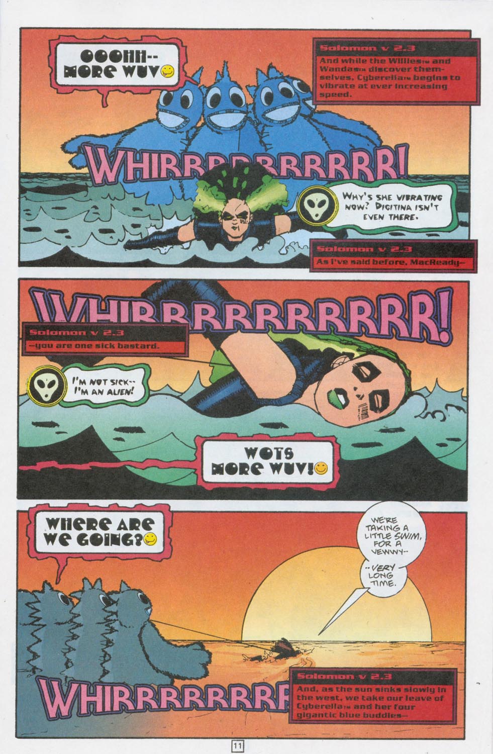 Read online Cyberella comic -  Issue #12 - 11