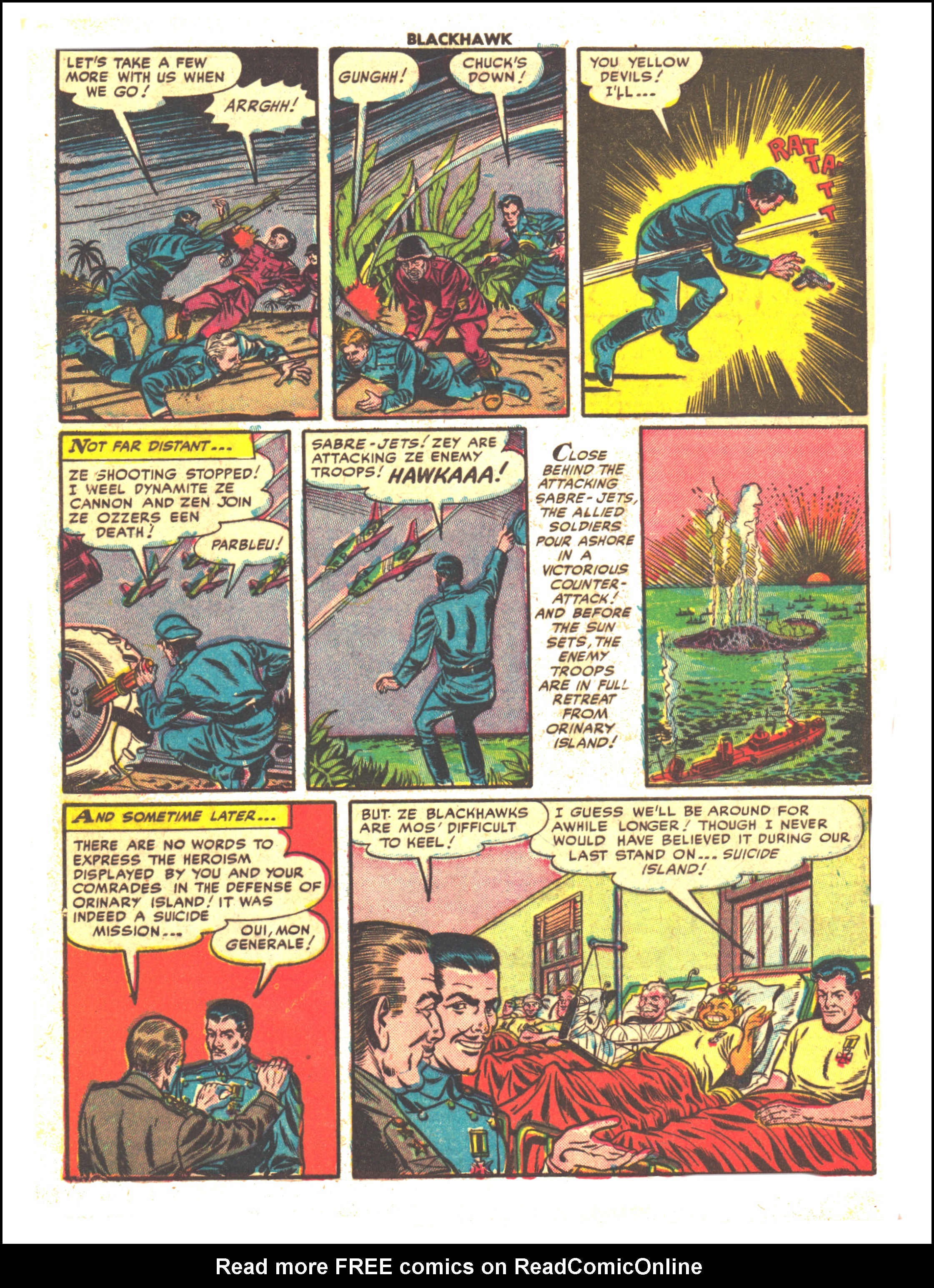 Read online Blackhawk (1957) comic -  Issue #58 - 32