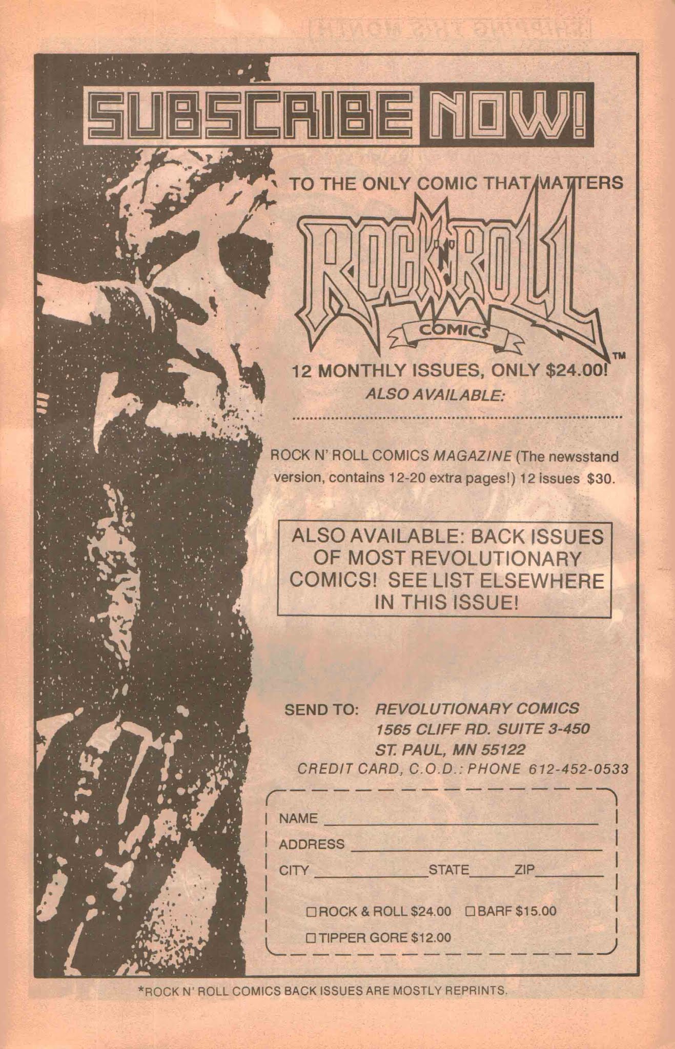 Read online Rock N' Roll Comics comic -  Issue #1 - 31
