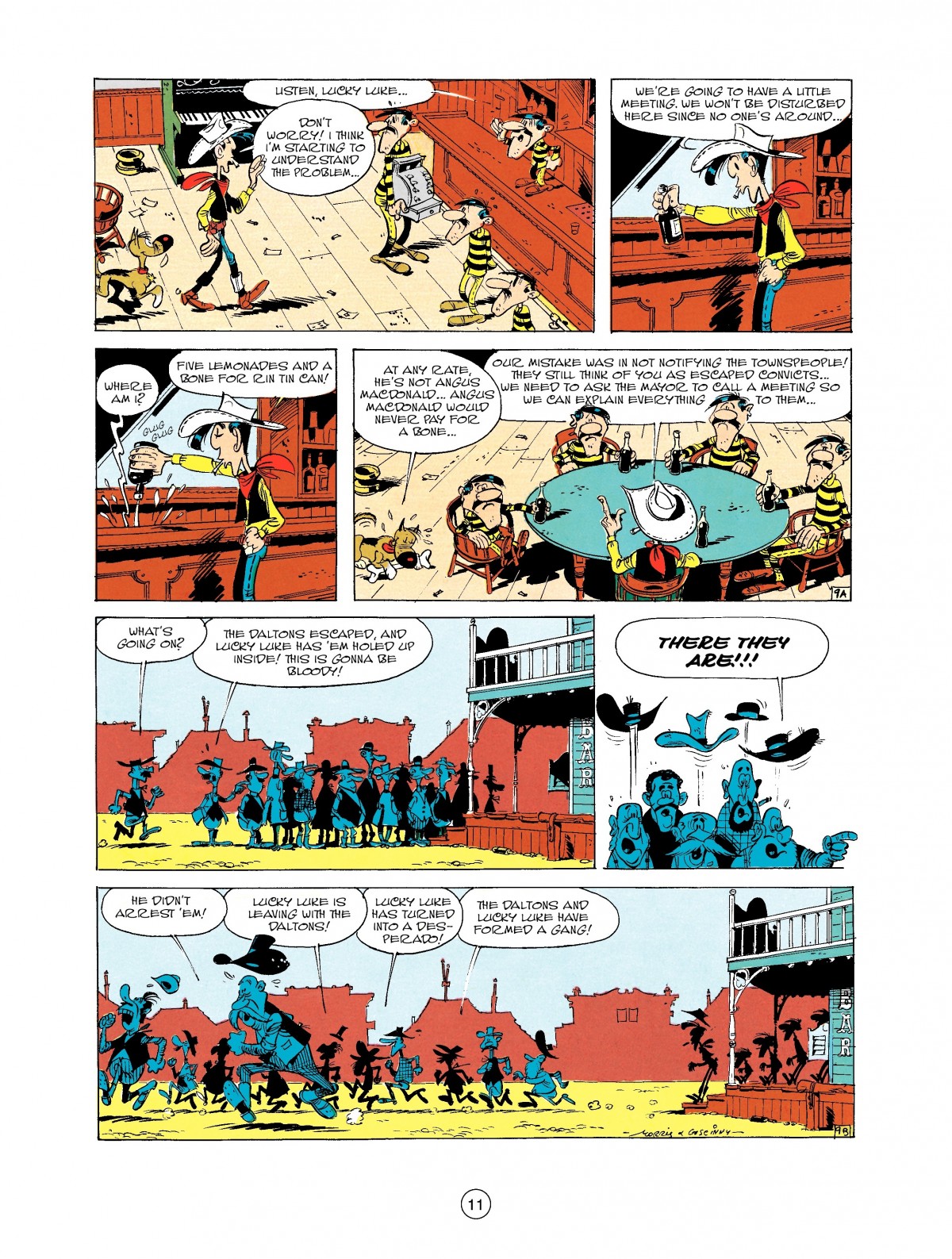 Read online A Lucky Luke Adventure comic -  Issue #36 - 11