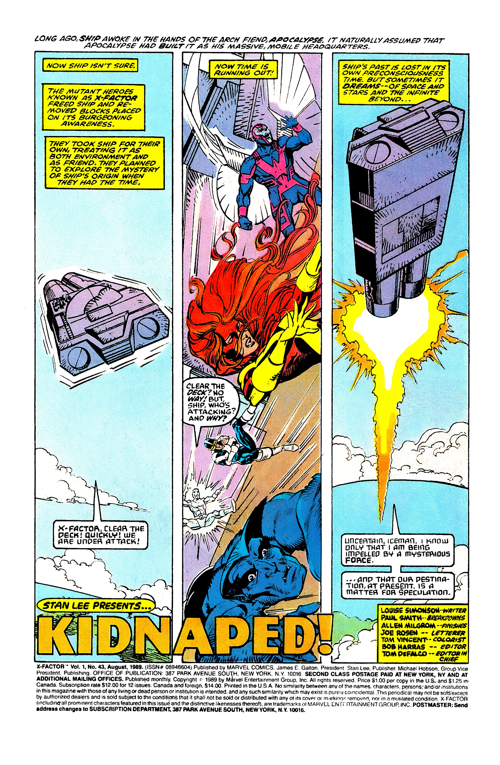 Read online X-Factor (1986) comic -  Issue #43 - 2
