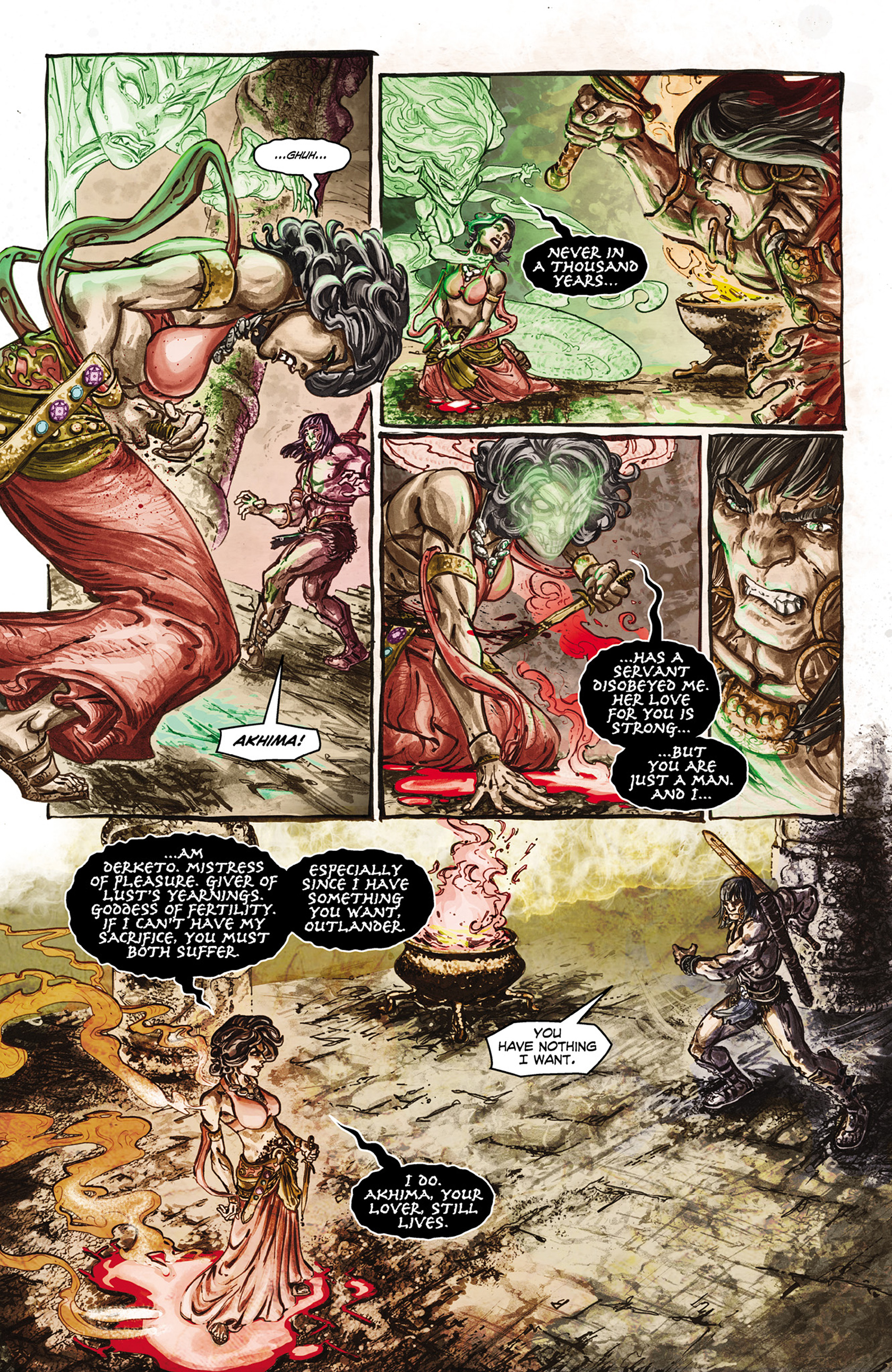 Read online Robert E. Howard's Savage Sword comic -  Issue #9 - 11