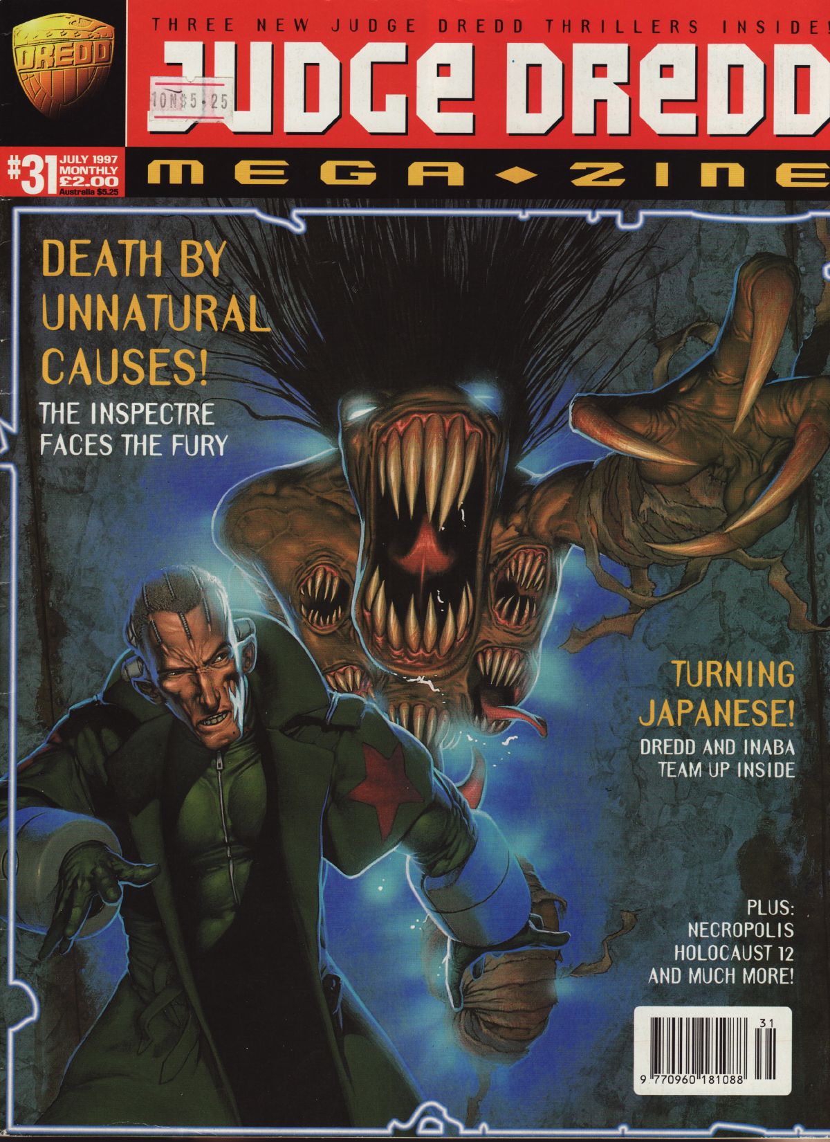 Read online Judge Dredd Megazine (vol. 3) comic -  Issue #31 - 1
