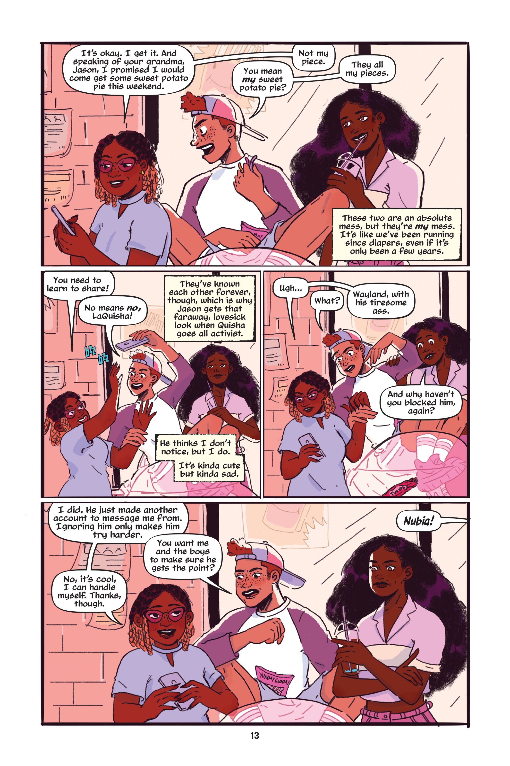 Read online Nubia: Real One comic -  Issue # TPB (Part 1) - 13