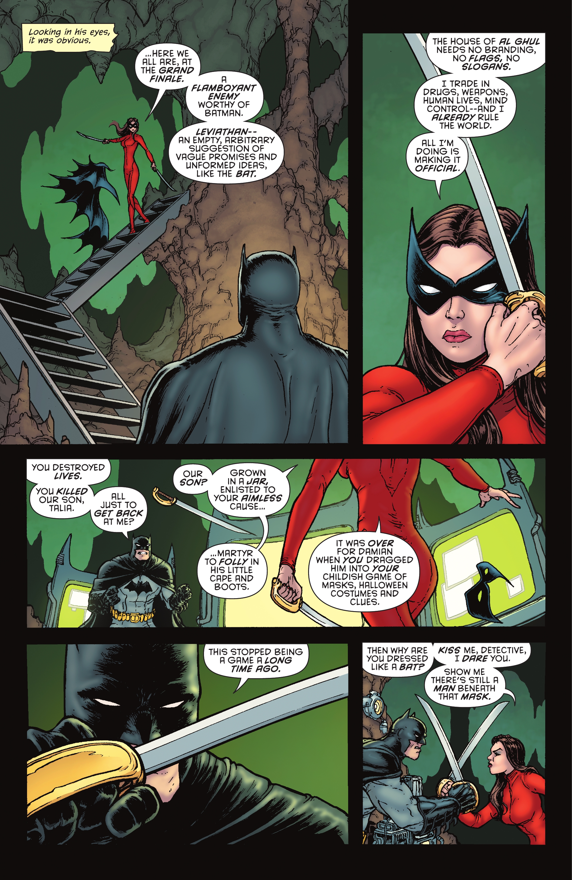 Read online Batman Arkham: Talia al Ghul comic -  Issue # TPB (Part 2) - 143