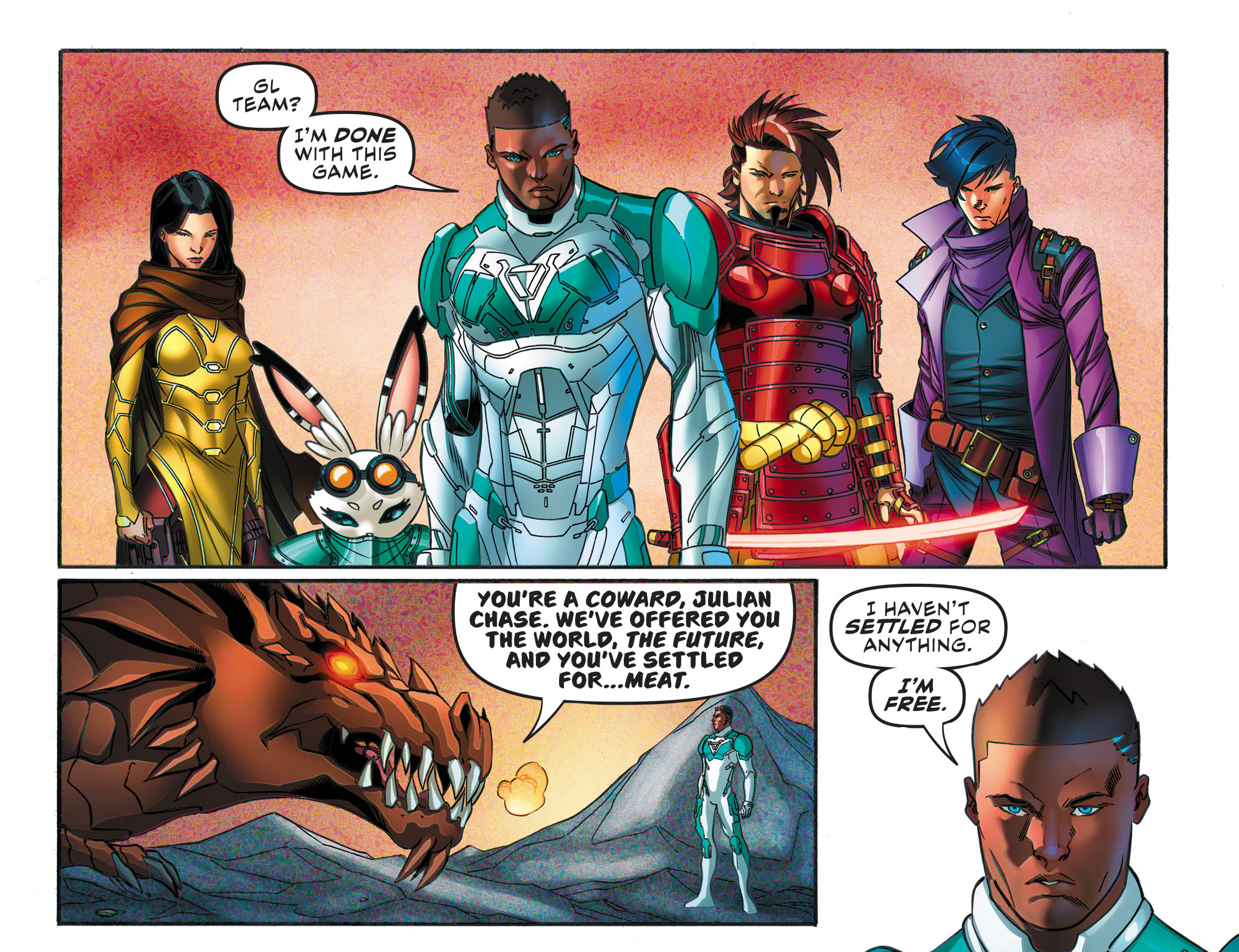 Read online gen:Lock comic -  Issue #12 - 21