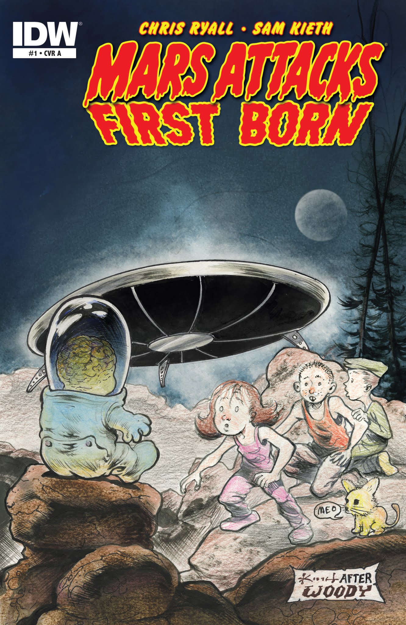 Read online Mars Attacks: First Born comic -  Issue #1 - 1