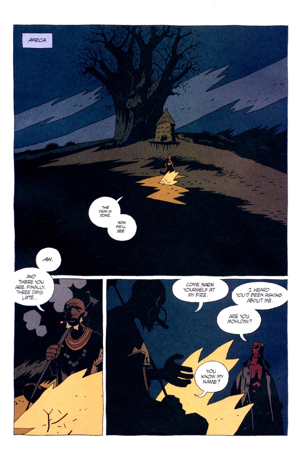Read online Hellboy: The Third Wish comic -  Issue #1 - 4