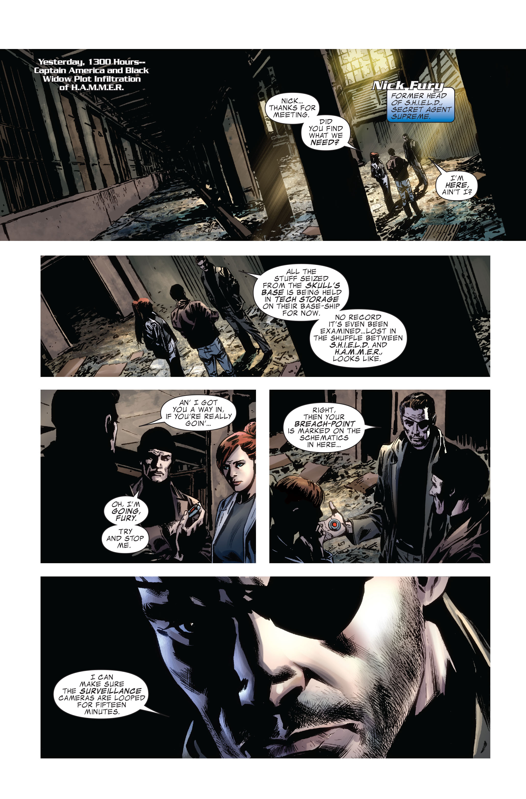 Read online Captain America: Reborn comic -  Issue #1 - 16