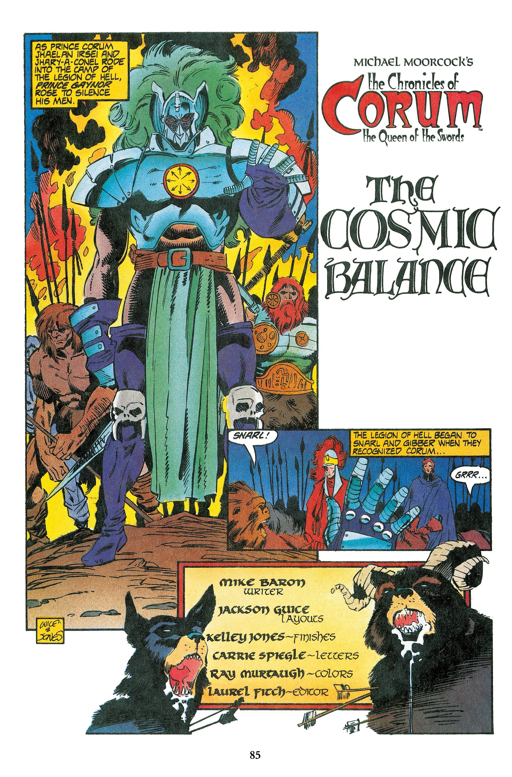 Read online The Michael Moorcock Library comic -  Issue # TPB 8 - 86
