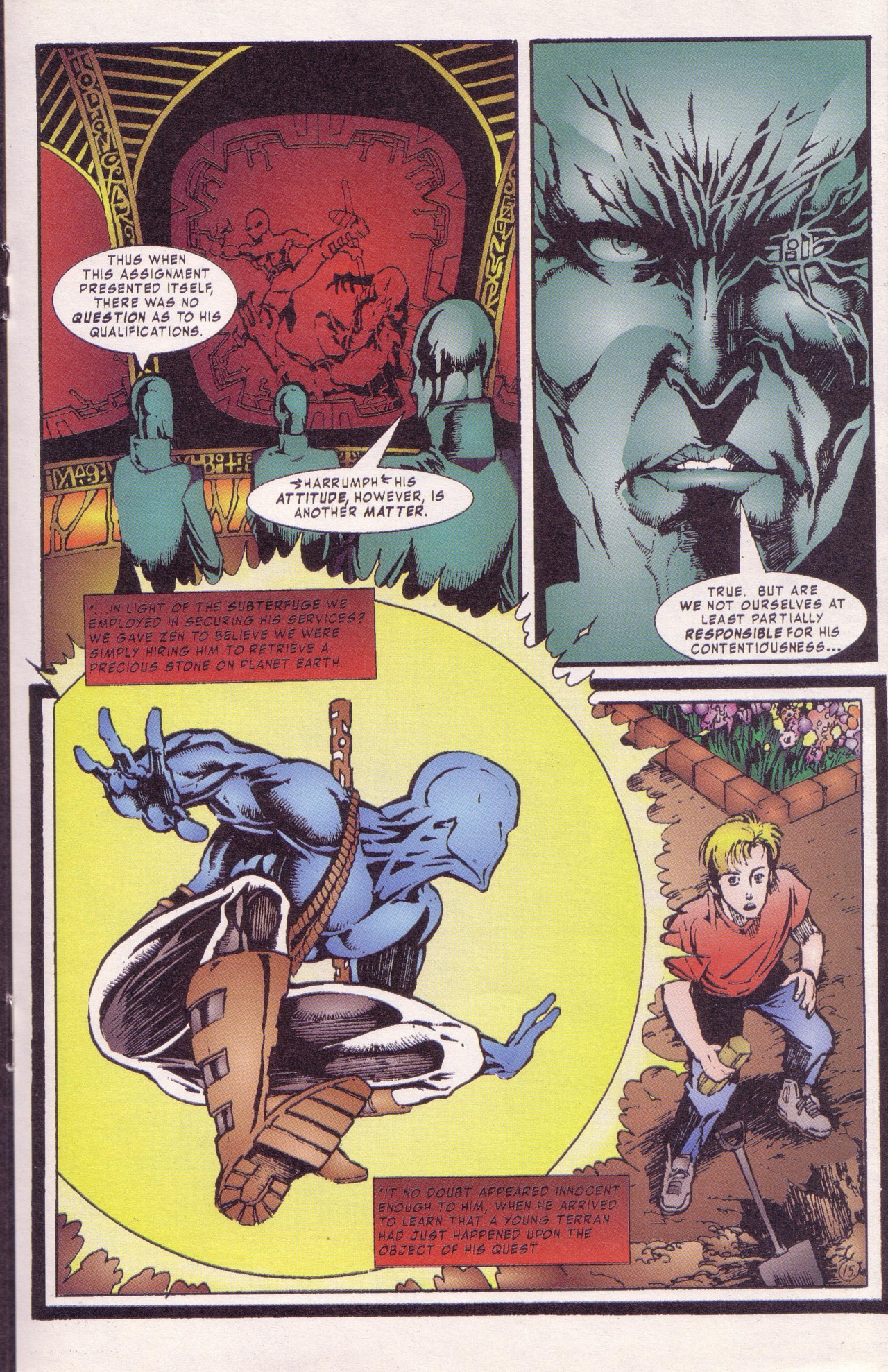 Read online Zen Intergalactic Ninja Color comic -  Issue #0 - 19
