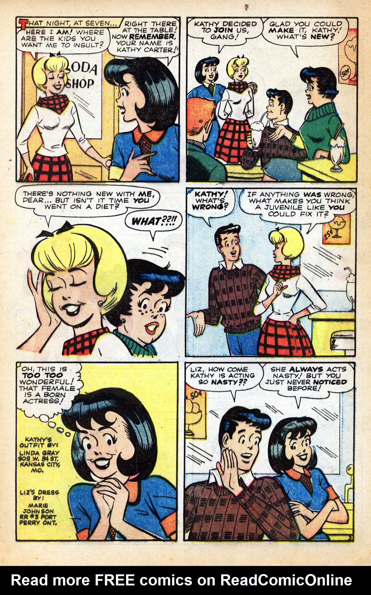 Read online Kathy (1959) comic -  Issue #12 - 5