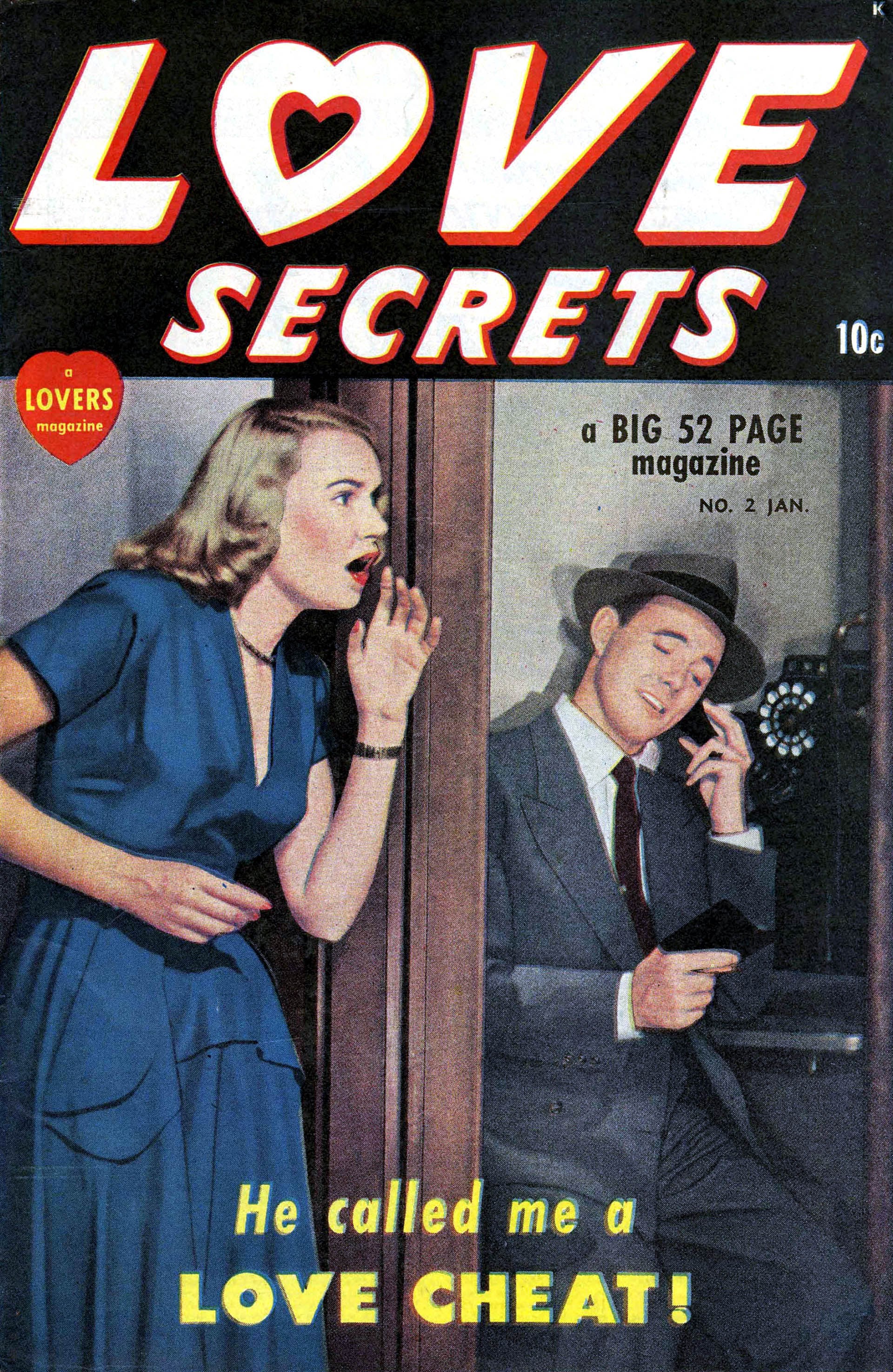Read online Love Secrets (1949) comic -  Issue #2 - 1