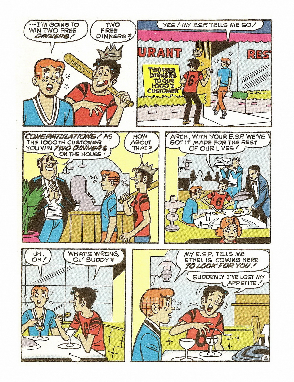 Read online Jughead's Double Digest Magazine comic -  Issue #59 - 64