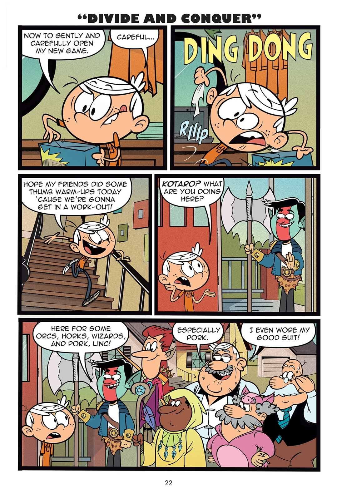 Read online The Loud House comic -  Issue #9 - 22