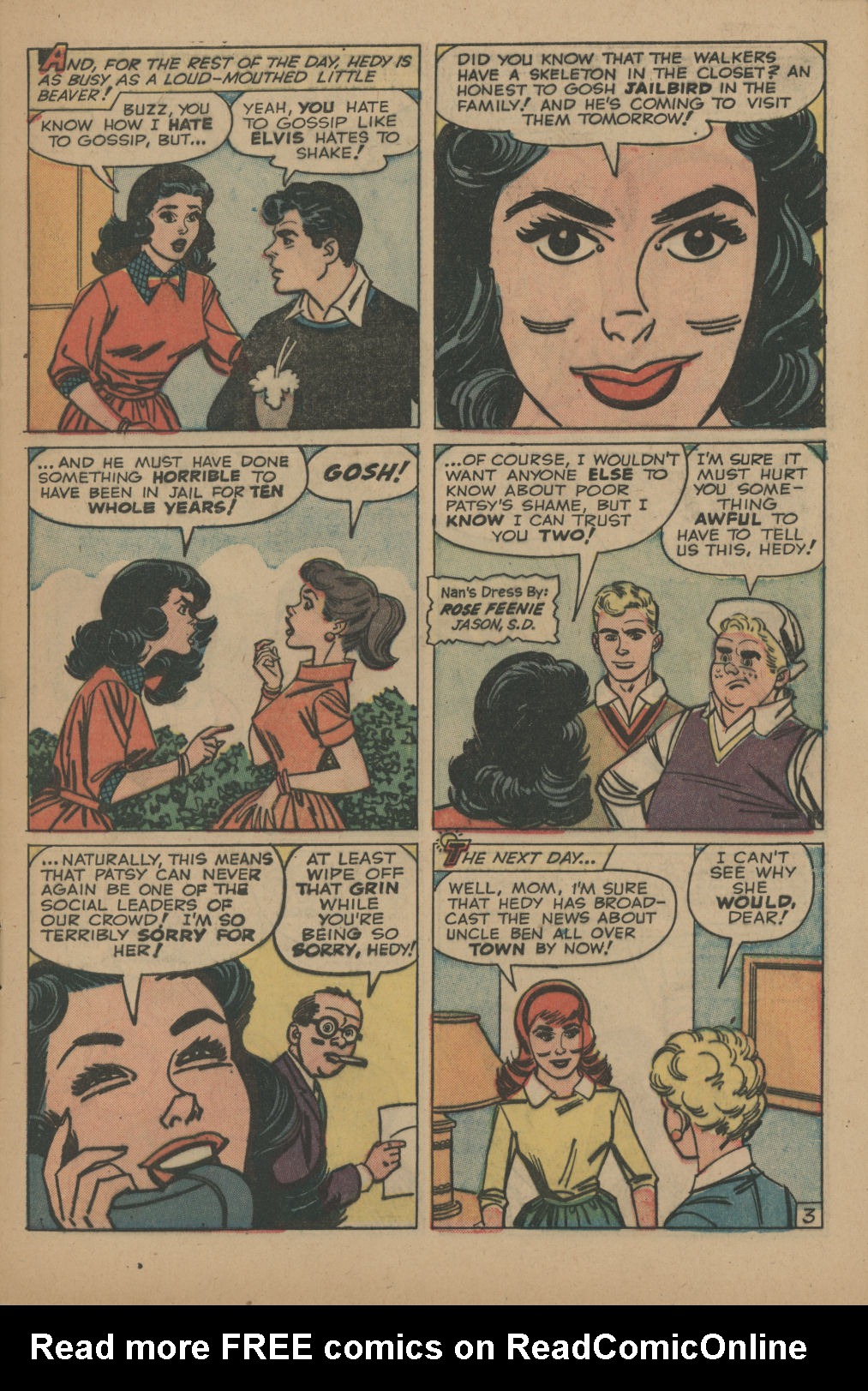 Read online Patsy Walker comic -  Issue #86 - 5