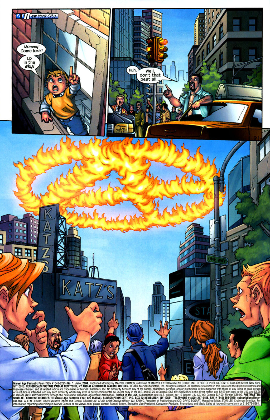 Read online Marvel Age Fantastic Four comic -  Issue #1 - 3