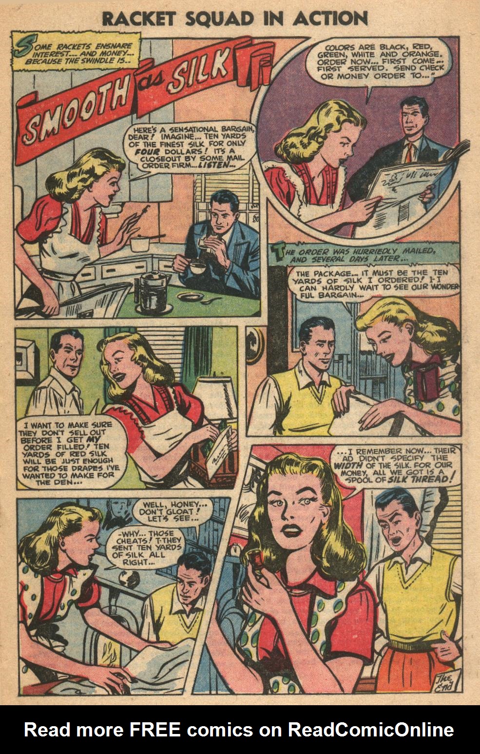 Read online Racket Squad in Action comic -  Issue #7 - 19