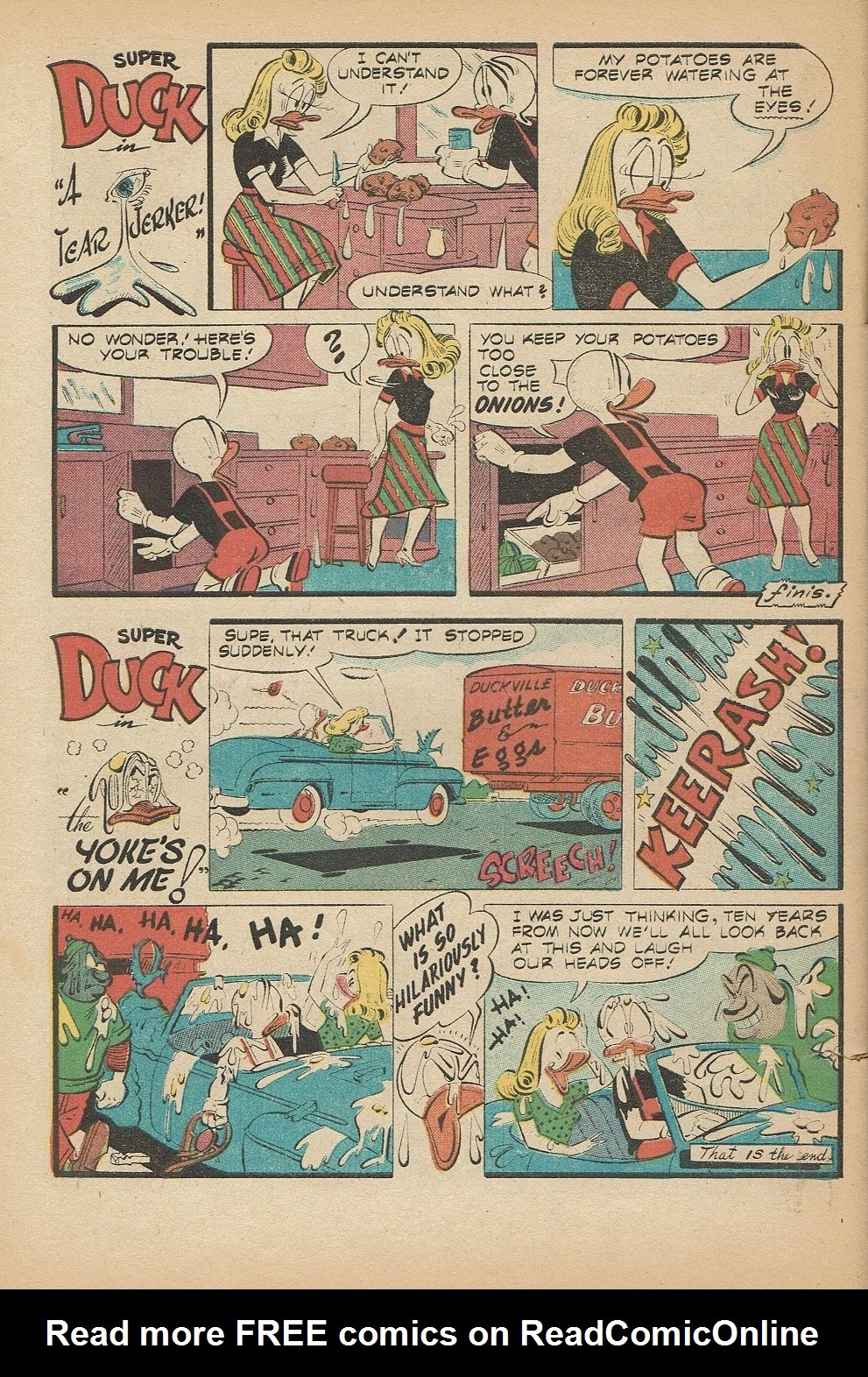 Read online Super Duck Comics comic -  Issue #68 - 30